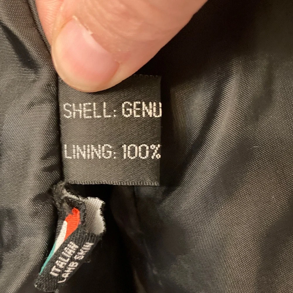 DKNY Women's Sleek Black Leather Jacket - Picture 9 of 10